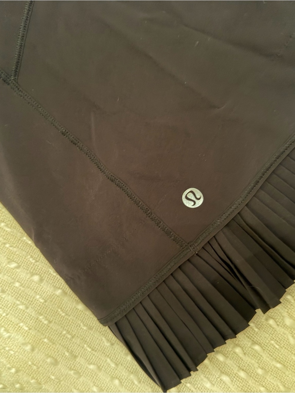 lululemon athletica Black Pleated Skater Skirt - Picture 2 of 6